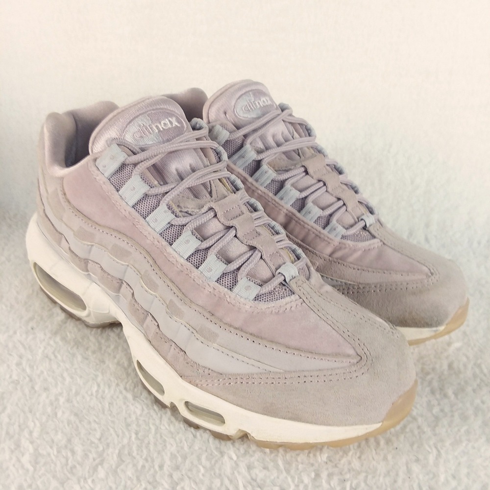 Nike Women Air Max 95 LX Particle Rose-White Size 9 Trainers AA1103-600 Sneakers - Picture 4 of 14